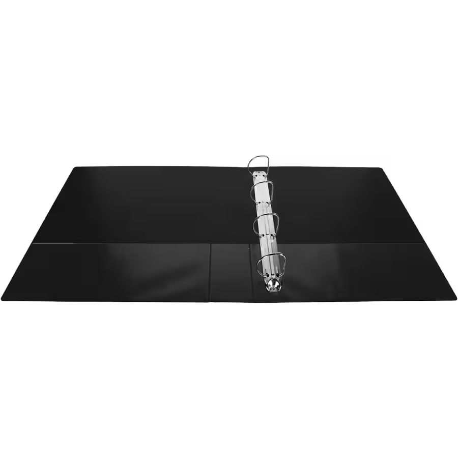 Exacompta 40 mm Ring Binder A4+ 4 Rings Black - Image 3
